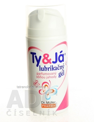 Dr. Müller TY&JÁ LUBRIKAČNÝ GÉL parfumovaný vôňou jahody 1x100 ml