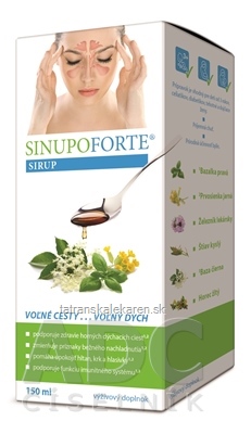 SINUPO FORTE sirup 1x150 ml