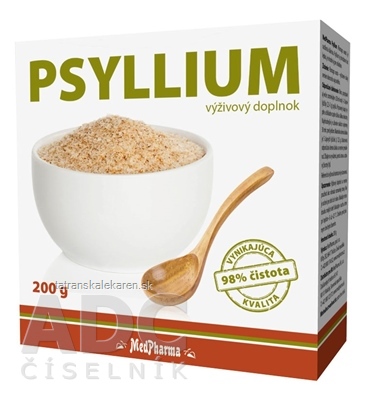 MedPharma PSYLLIUM prášok 1x200 g