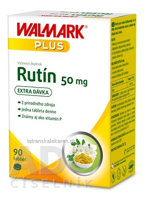 WALMARK Rutín 50 mg tbl (inov. obal 2019) 1x90 ks