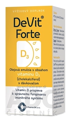 DeVit Forte kvapky 1x22 ml