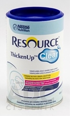 RESOURCE ThickenUp Clear plv (instantný prášok na zahustenie) 1x125 g