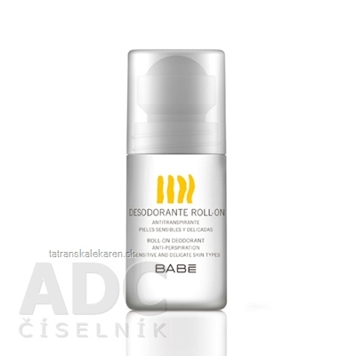 BABÉ TELO Guličkový deodorant (Roll-On Deodorant) 1x50 ml