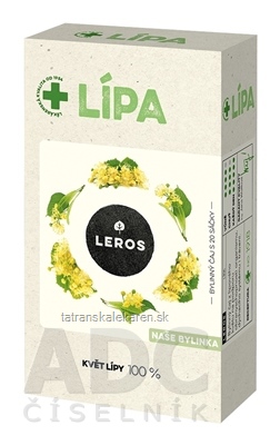 LEROS LIPA bylinný čaj, nálevové vrecúška (inov.2021) 20x1,5 g (30 g)