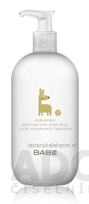 BABÉ DIEŤA Hydratačné telové mlieko (Pediatric Moisturising body milk) 1x500 ml