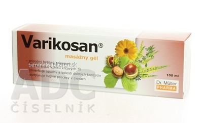 Dr. Müller VARIKOSAN masážny gél 1x100 ml