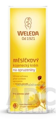 WELEDA NECHTÍKOVÝ dojčenský krém na zapareniny (Calendula Babycreme) 1x30 ml