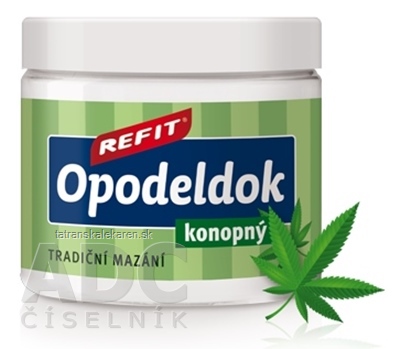 REFIT OPODELDOK konopný masážne mazanie 1x200 ml