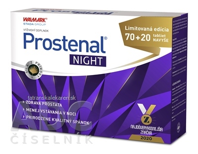 WALMARK Prostenal NIGHT PROMO 2021 tbl 70+20 navyše (90 ks)