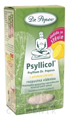 DR. POPOV PSYLLICOL CITRON rozpustná vláknina 1x100 g