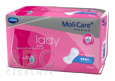 MoliCare Premium lady pad 3,5 kvapiek inkontinenčné vložky 1x14 ks