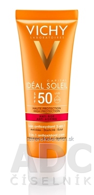 VICHY Idéal Soleil ANTI-AGE SPF 50+ R18 krém (MB055000) 1x50 ml