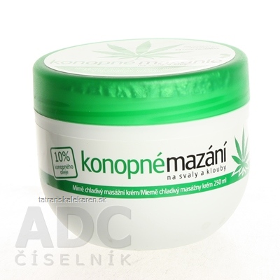 Konopné mazanie krém 1x250 ml