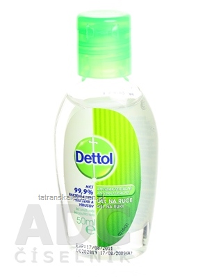 Dettol antibakteriálny gél na ruky 1x50 ml