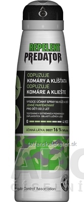 PREDATOR REPELENT DEET 16% sprej na kožu a odev 1x150 ml