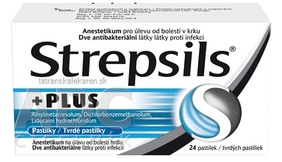 Strepsils PLUS pas ord 1x24 ks