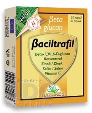 NATURES Baciltrafil cps 1x30 ks