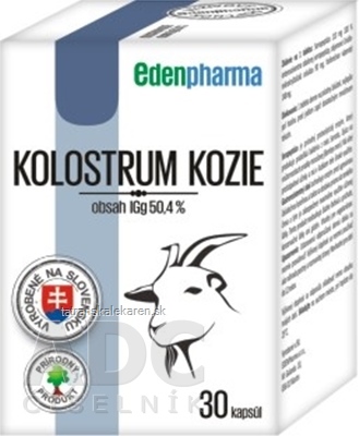 EDENPharma KOLOSTRUM KOZIE cps 1x30 ks