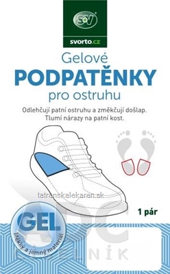 svorto Gélové PODPӒTNÍKY pre ostrohu 108 veľkosť S (33-37) 1x1 pár