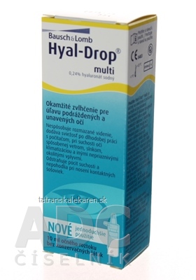 HYAL DROP MULTI očná instilácia 1x10 ml