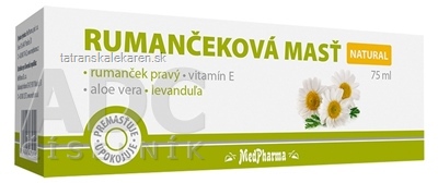 MedPharma RUMANČEKOVÁ MASŤ NATURAL 1x75 ml