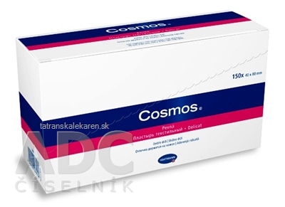 COSMOS Pevná (Strips) náplasti na rany 40x80 mm, 50x3 ks (150 ks)