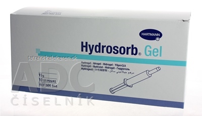 HYDROSORB GÉL amorfný gél na vodnej báze, na rany 10x15 g