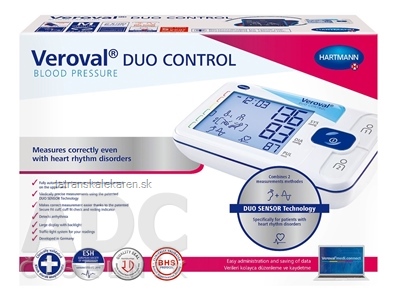 Veroval DUO CONTROL Medium tlakomer digitálny ramenný s manžetou M (22-32 cm) 1x1 ks