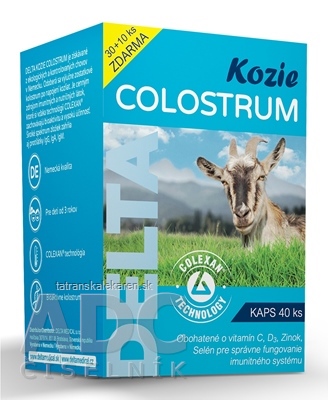 DELTA COLOSTRUM Kozie cps 30+10 zdarma (40 ks)