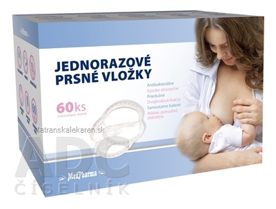 MedPharma JEDNORAZOVÉ PRSNÉ VLOŽKY 1x60 ks