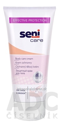 Seni Care Ochranný telový krém s oxidom zinočnatým ochrana proti preležaninám a zapareninám 1x200 ml