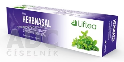 LIFTEA HERBNASAL masť na starostlivosť o pokožku v okolí nosa 1x10 g