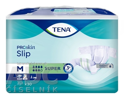 TENA Slip Super M plienkové nohavičky 1x30 ks