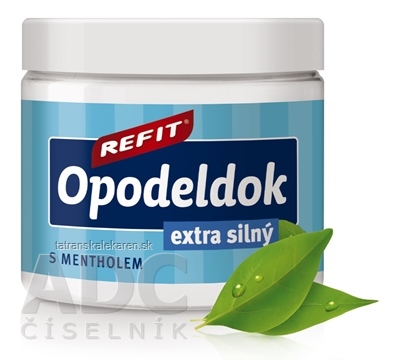 REFIT OPODELDOK extra silný masážny, s mentolom 1x200 ml