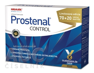 WALMARK Prostenal CONTROL PROMO 2021 tbl 70+20 navyše (90 ks)